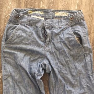 Madewell wide leggers!